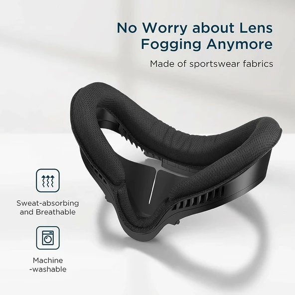 KIWI design Yüz Yastığı Fitness Aksesuarları - Quest 2 ile Uyumlu - Resim 3