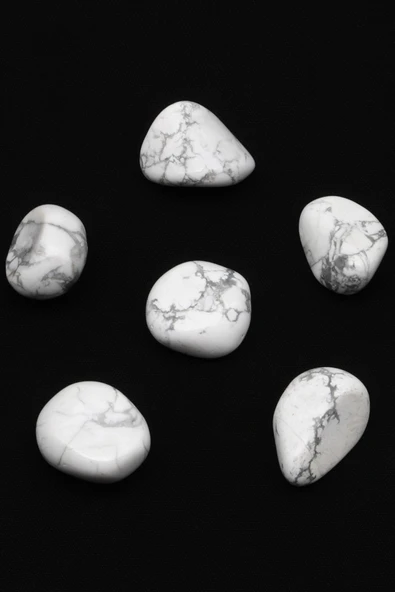 Havlit Doğal Taş Tamburlanmış Parça - Tımbıl - TMB-0156 - Resim 2