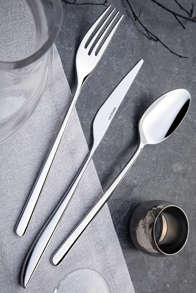 Emsan Bello 30 Parça 6 Kişilik Çatal Kaşık Bıçak Takımı - Resim 8