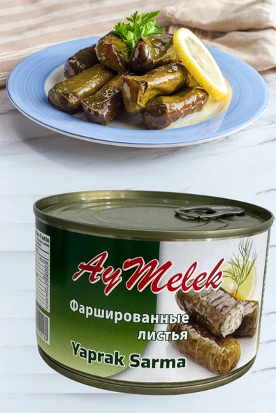 Yaprak Sarma (1 KUTU) Yerli Üretim 400 gr Doğal Besin Deposu Hazır Yemek - Resim 7