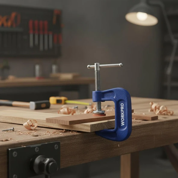 WORKPRO WP232016 25mm G Tipi İşkence - Resim 7