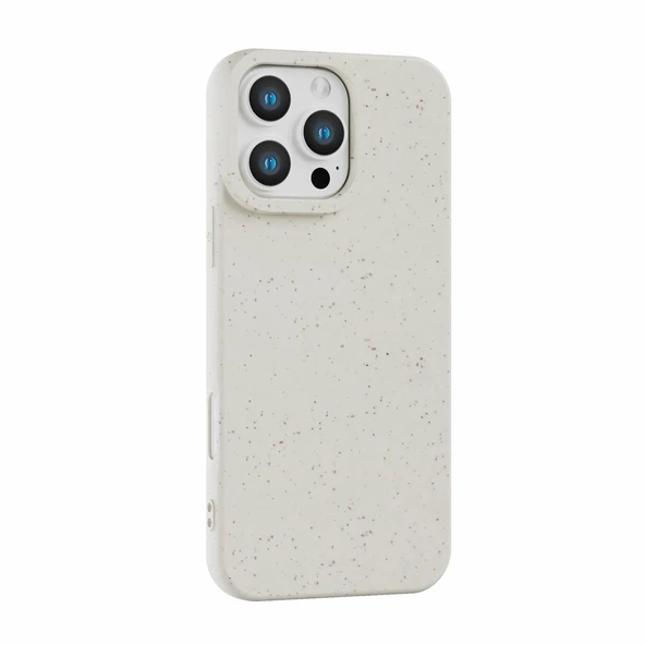 iPhone 15 Pro Max  İçin Darbeye  Dayanıklı mat beyazı silikon telefon kılıfı ürün görseli