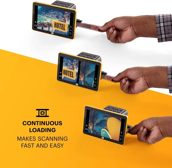 KODAK Slide N SCAN Dijital Film Tarayıcı 7 Inc LCD Ekran - Resim 4