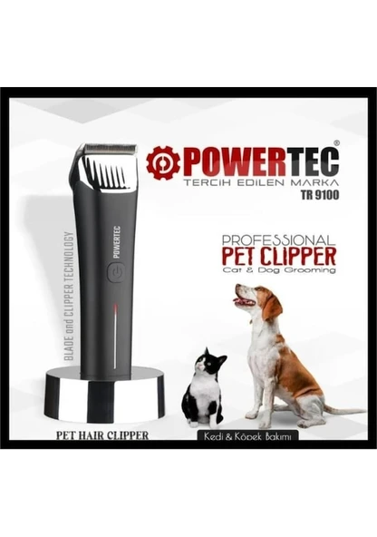 POWERTEC 9100 KÖPEK KEDİ TRAŞ MAKİNESİ ürün görseli 1