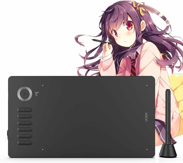 VEIKK A15 Pro Grafik Çizim Kalemli Tablet: Geniş Aktif Alan ürün görseli 1