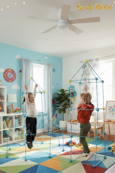 Çocuklar İçin Eğitici Oyun Çadırı | Kurulum Kolay | Geniş Oyun Alanı - Resim 2