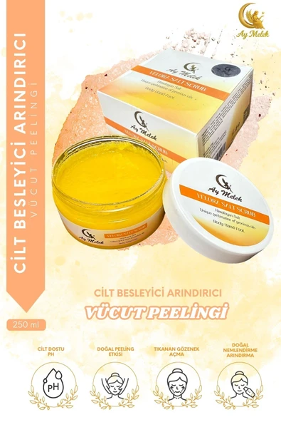 Sleek Body Scrub Besleyici Arındırıcı Nemlendiricili Vücut Peelingi Etkili Scrap ürün görseli