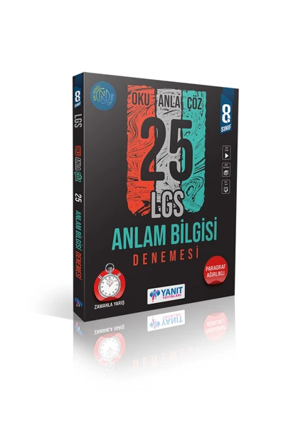 Yanıt Lgs Anlam Bilgisi 25 Denemesi ürün görseli