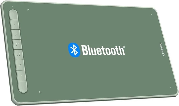 XP-Pen Deco LW Bluetooth Kablosuz Grafik Çizim Tableti 10x6  - Yeşil ürün görseli 1