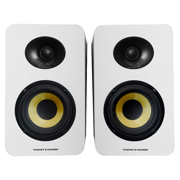 Thonet & Vander Vertrag Gen 2 Bluetooth 5.0 RCA 80W Beyaz 2.0 RMS Hoparlör HK096-03274 - Resim 2