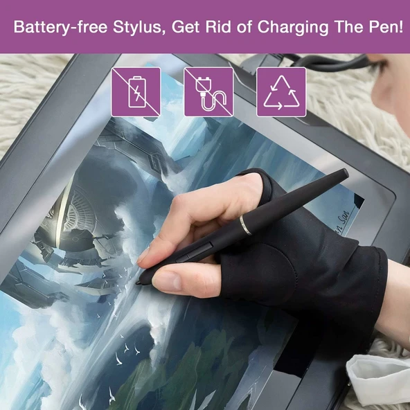 Artisul P58B Pilsiz Dijital Kalem D13S, D16, M0610Pro ve D16Pro Uyumlu - Resim 2