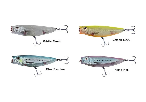 Savage Gear 3d Minnow Pop Walker Suni Yem, Lemon Back, 4,3 Cm 1 ürün görseli 1