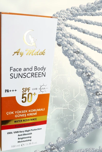 Yüz Güneş Kremi Leke Karşıtı Yüksek Koruyuculu 100 ml Tüm Ciltler Için SPF50+/PA+++ - Resim 8