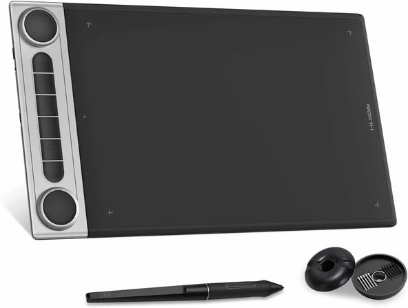 HUION Inspiroy Dial 2 Bluetooth Kablosuz Grafik Çizim Tableti ürün görseli 1