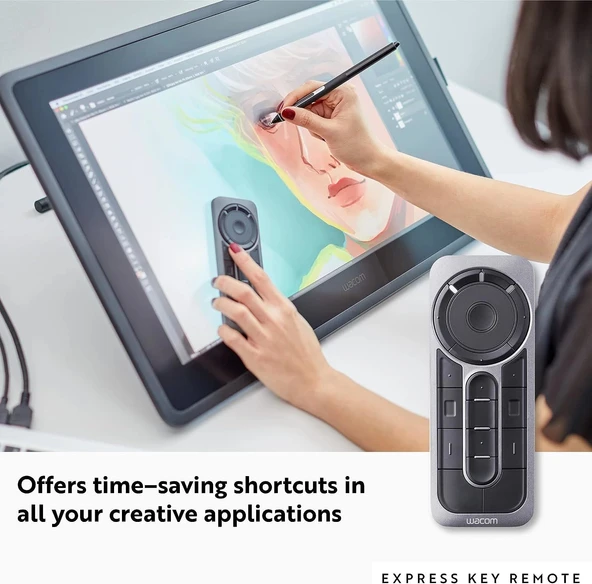 Wacom Express Anahtar Uzaktan Kumandası Cintiq ve Intuos Pro için - Resim 2