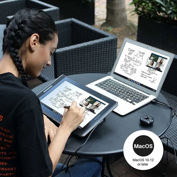 HUION KAMVAS Pro 13 Standlı Grafik Çizim Monitörü - Resim 3