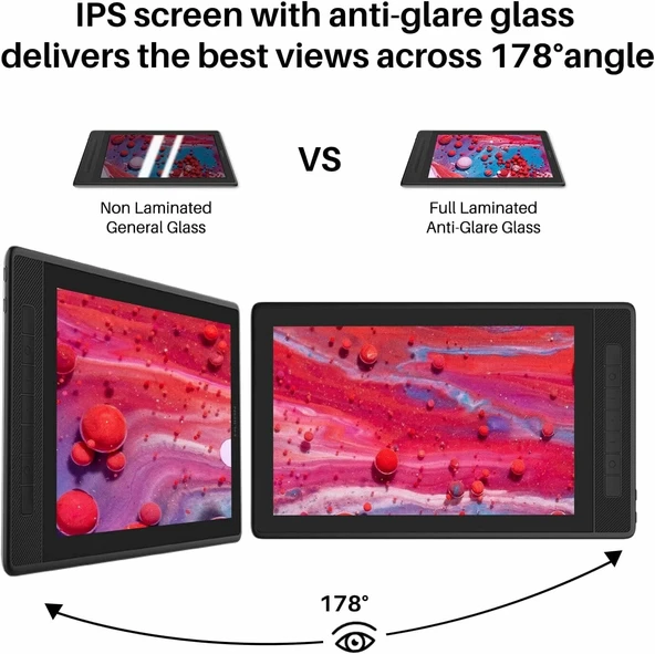HUION KAMVAS Pro 13 2.5K QHD Grafik Monitör Çizim Tableti - Resim 3