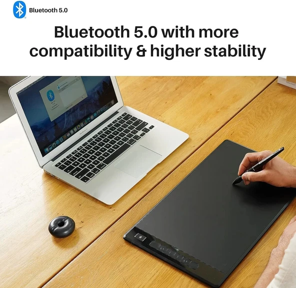 HUION Inspiroy Giano G930L Kablosuz Grafik Çizim Tableti - Resim 3