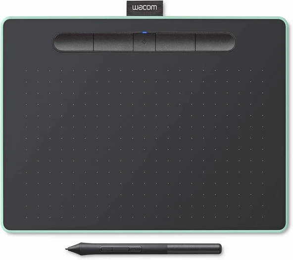 Wacom Intuos Orta Boy Bluetooth Grafik Çizim Tableti - Fıstık ürün görseli 1
