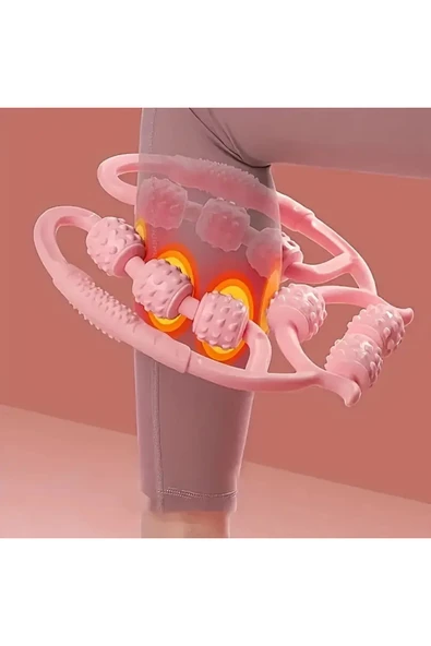 ÜRETİCİDEN HALKA! 9 Tekerlekli Masaj Aleti (Selüloit Giderici, Dinlendirici, Kas Gevşetici) - Resim 3