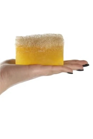 Kalojen Özlü Doğal Kabak Lifli Güzellik Sabunu Cilt Kırışıklık Önleyici Etkili - Resim 4