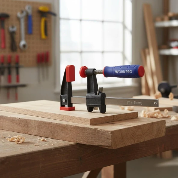 WORKPRO WP232031 30cm Döküm Profesyonel Marangoz İşkence - Resim 9