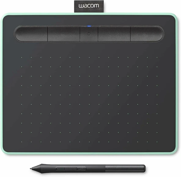 Wacom Intuos Küçük Bluetooth Grafik Çizim Tableti - Fıstık ürün görseli 1