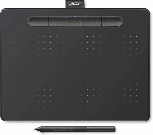 Wacom Intuos Orta Boy Bluetooth Grafik Çizim Tableti - Siyah ürün görseli 1