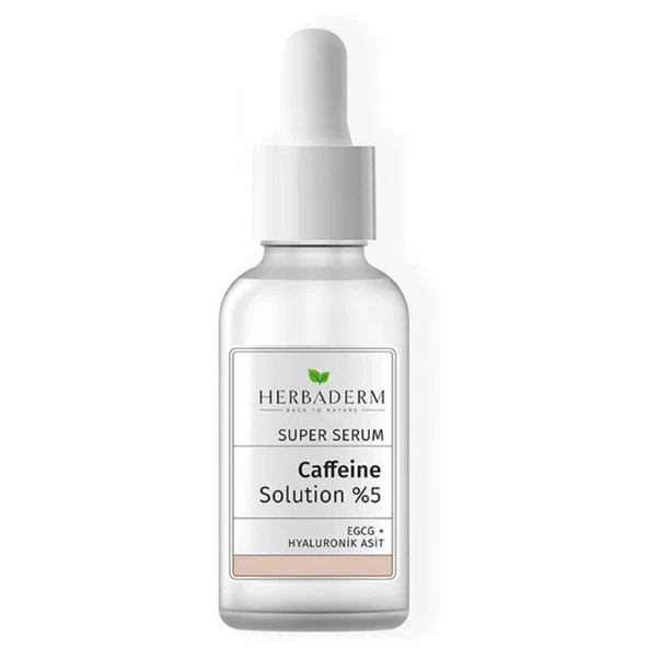 Herbaderm Super Serum Caffeine Solution %5 Göz Çevresi Serumu 30 ml ürün görseli
