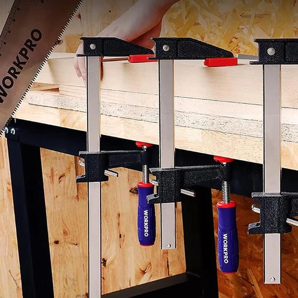 WORKPRO WP232031 30cm Döküm Profesyonel Marangoz İşkence - Resim 6
