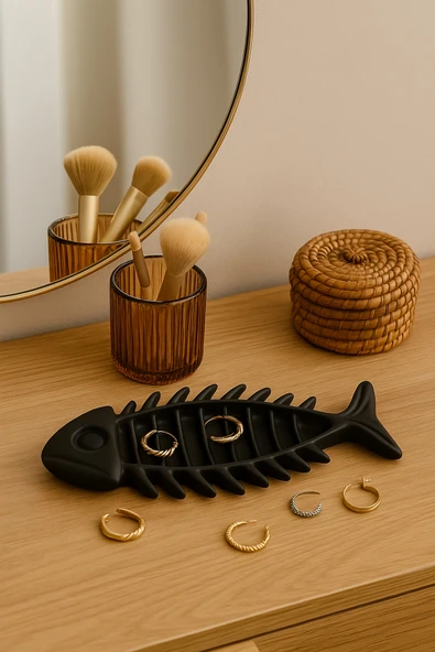 PAMUK'S DESİGN 3D Tasarım Balık Figürlü Takı Organizeri ürün görseli