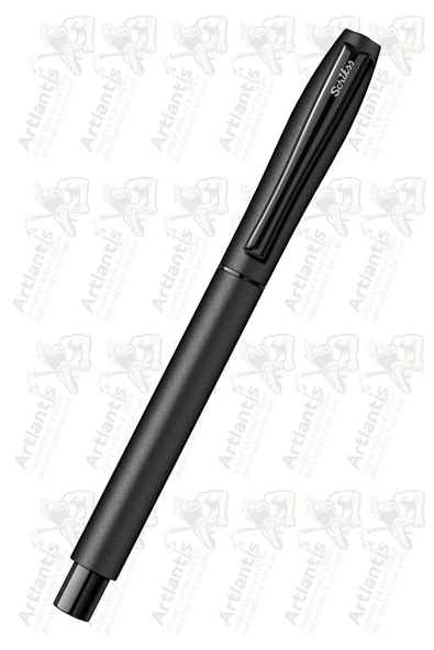 Karnaval Roller Mavi Pilot Kalem Siyah Renkli Kristal Hediye Kutulu 1 Adet Hediye Kutulu Roller Pilot Kalem - Resim 3