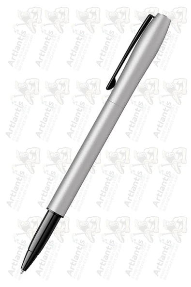 Karnaval Roller Mavi Pilot Kalem Gümüş Gri Renkli Kristal Hediye Kutulu 1 Adet Hediye Kutulu Roller Pilot Kalem - Resim 4