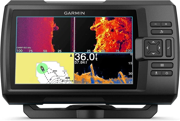 Garmin Striker Vivid 7cv, 7-inch Renkli Balık Bulucu (010-02553-00) ürün görseli 1