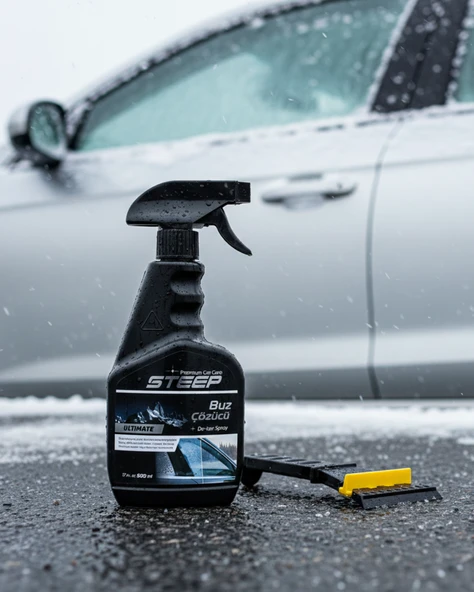 STEEP Ultimate Cam Buz Çözücü ve Buzlanma Önleyici 500 Ml STEEP Buz Kırıcı Terminatör - Resim 2