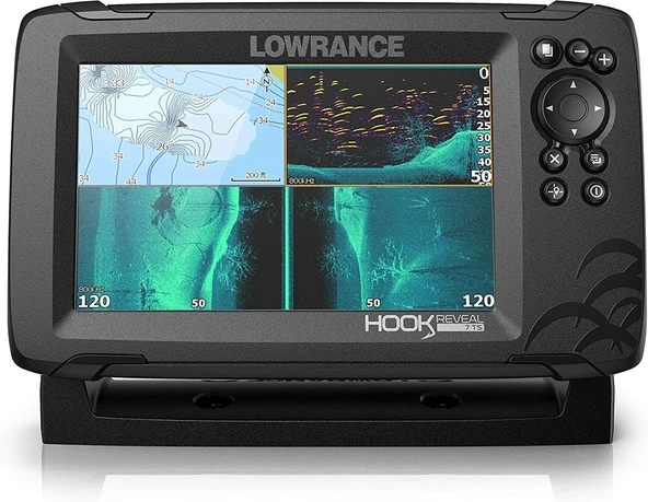 Lowrance Hook Reveal 7 Inch Balık Bulucu - Resim 2