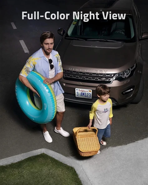 eufy Security Floodlight Kamera 2, 2K, Yerleşik AI - Resim 3