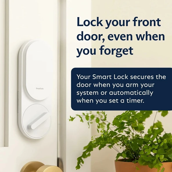 SimpliSafe Akıllı Kilit (Siyah) Ev Güvenlik Sistemi - Resim 2