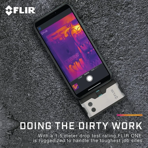 FLIR ONE Gen 3 - Android (USB-C) - Termal Kamera - Resim 4