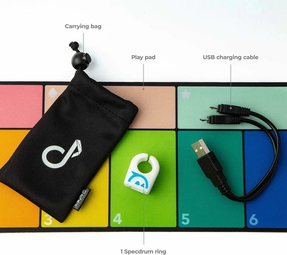Sphero Specdrums (1 Yüzük) Uygulama Etkin Müzik Halkası - Resim 2