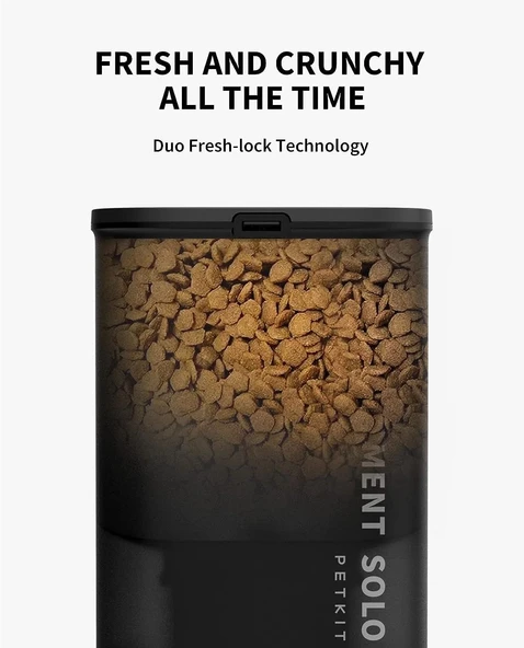 PETKIT Otomatik WiFi, Uzaktan Kedi Besleme ve İzleme - Beyaz - Resim 4