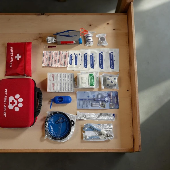 Evcil Hayvan Lüks İlk Yardım Çantası - Resim 3