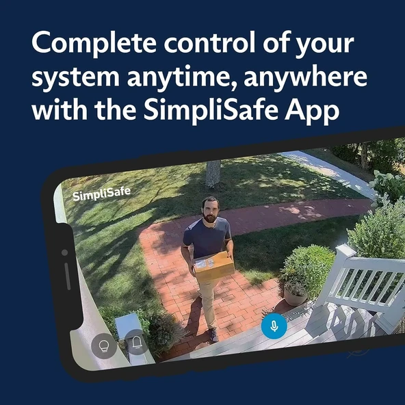 SimpliSafe İç Mekan Kamerası (1080p) - Ev Güvenlik Sistemi - Resim 3