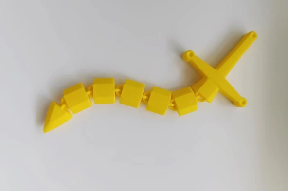 Kılıç Oynar Eklemli Hareketli 3D Oyuncak - Resim 3