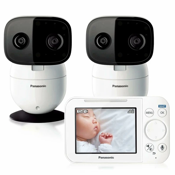 Panasonic Video Bebek Monitörü - 2 Kamera ve 1 Monitör ürün görseli 1