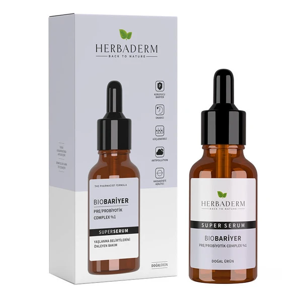 Herbaderm Biobariyer Serum 30 ml ürün görseli