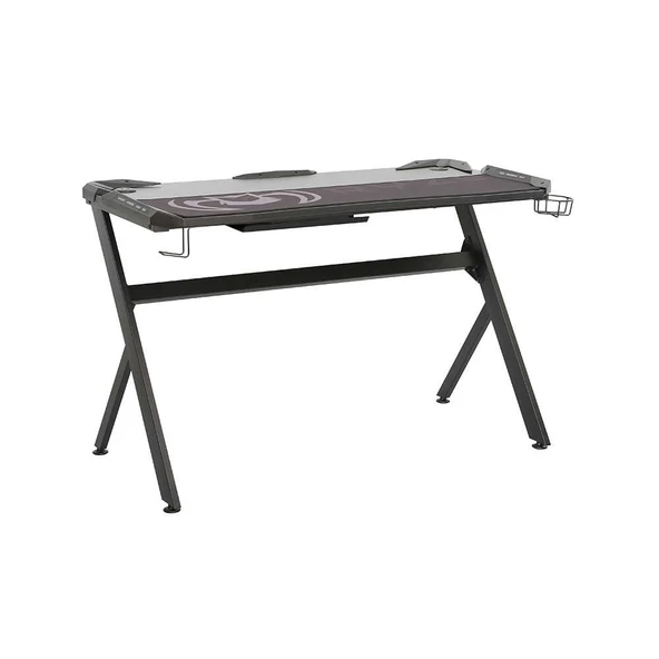 Ryze Extreme Karbon Fiber RGB Oyuncu Masası - Siyah 120x60x76 cm ürün görseli