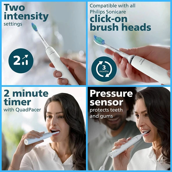 Philips Sonicare Şarj Edilebilir Elektrikli Diş Fırçası - Resim 3