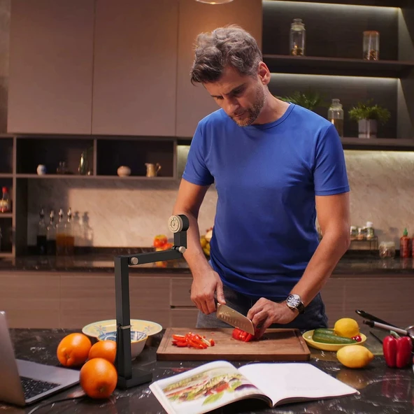 CZUR Fancy S Pro 12MP USB Belge Kamerası - Resim 4