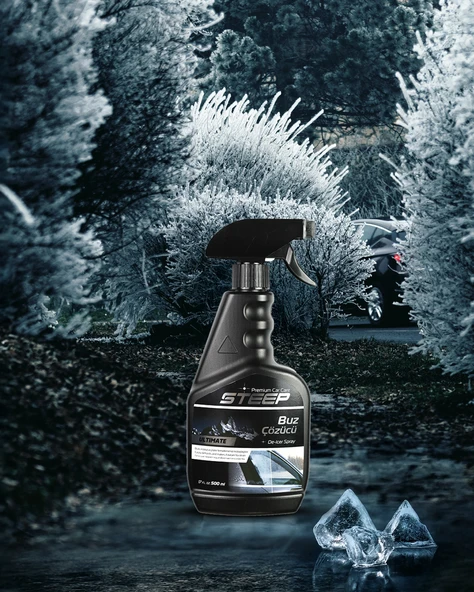 STEEP Ultimate Cam Buz Çözücü ve Buzlanma Önleyici 500 Ml STEEP Buz Kırıcı Terminatör - Resim 4